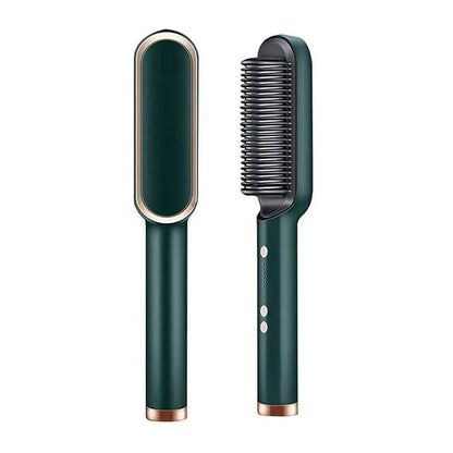 Electric Heat Comb Straightener Curler